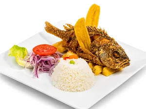 Pescado frito de tramboyo