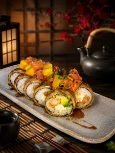 Sake Mango Crunch