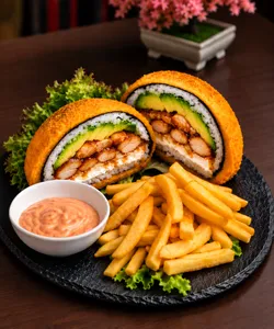 Sushi Burger Pollo