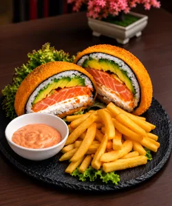 Sushi Burger Salmón