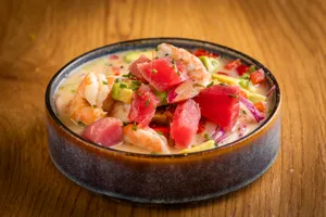 Ceviche De Atún Camarón (450 Gramos)