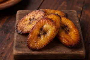 Porción De Platano Maduro