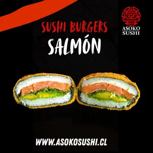 Sushi Burger Salmon