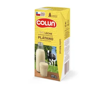 Cajita Leche sabor Plátano