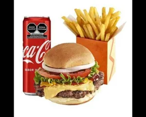 Combo hamburguesa sencilla