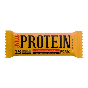 Wild Barra De Protein Chocolate Mani 45 Gr.