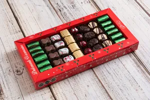 Caja Navidad bombón 10x24