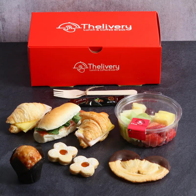 Cajas de desayunos corporativos (10un+)