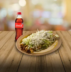 Combo Flautas Ahogadas Coca Cola
