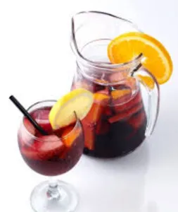 Media jarra de sangria tinto o rose