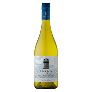 Copa vino Leyda Chardonnay