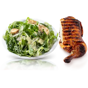 Roasted chicken César