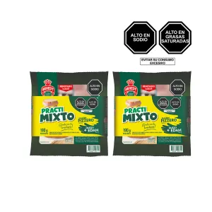 Pack 2 (Jamón Pizzero + Queso Edam Braedt x 190 g)
