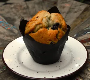 Muffin de arándanos
