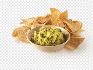 NACHOS CON GUACAMOLE