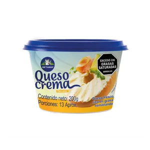 Queso crema lacteos betania x 200 grs Queso crema lacteos betania x 200 grs