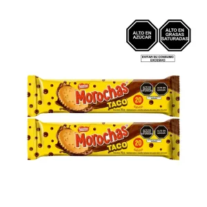 Pack 2 (Galleta Morochas Taco X 75 Gr)