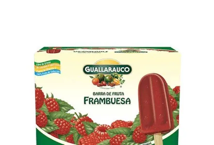 Paleta de frambuesa 66 gr