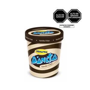 Donito Helado Vainilla Chips x 900ml