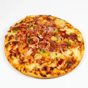 Pizza pollo barbacoa individual
