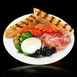 Grande piatto burrata prosciutto crudo