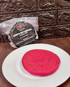 5 Arepas Betarraga con Linaza