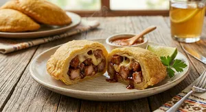 Empanada Costillas BBQ