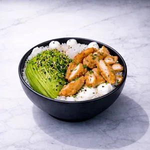 Gohan con proteina a elección