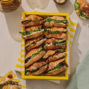 Mini croissant Vegetarianos