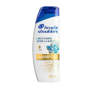 SHAMPOO HEAD Y SHOULDERS CRECE FUERTE CON VITAMINA E X 180 ML