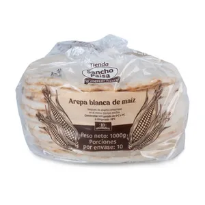 Arepa Tela Blanca X 10 Unid.
