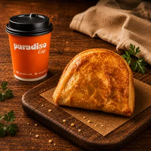 Empanada Queso Hoja + Café normal