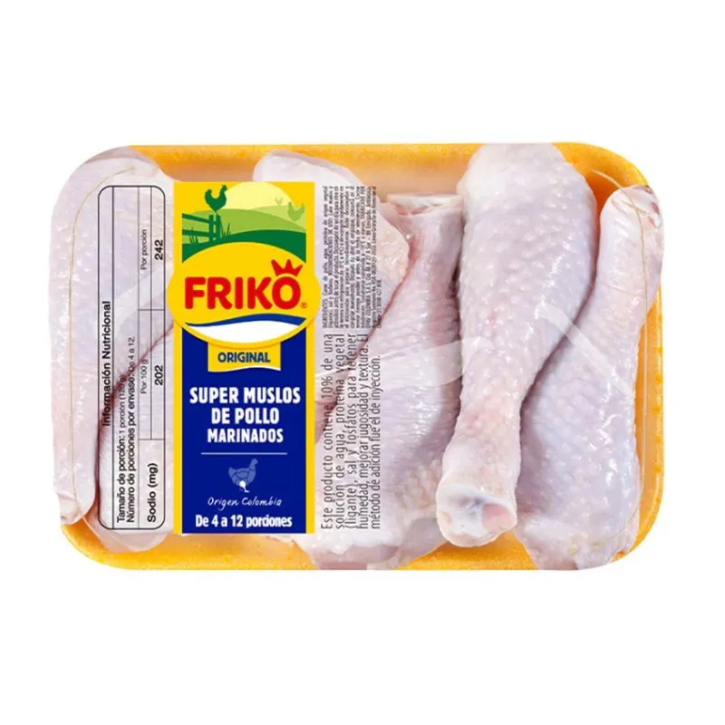 MUSLOS DE POLLO FRIKO MARINADOS X KILO