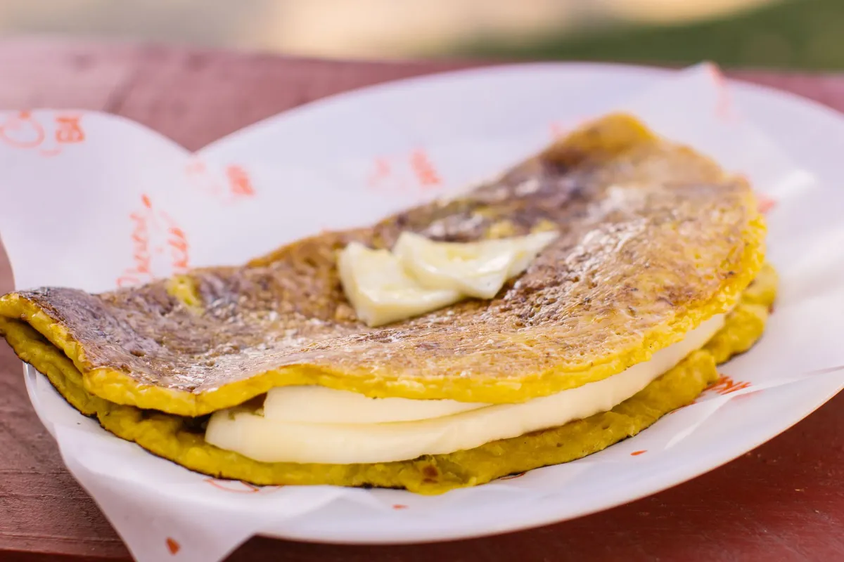 Cachapa queso de mano