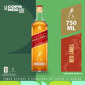Whisky Johnnie Walker Red Label 750 ml