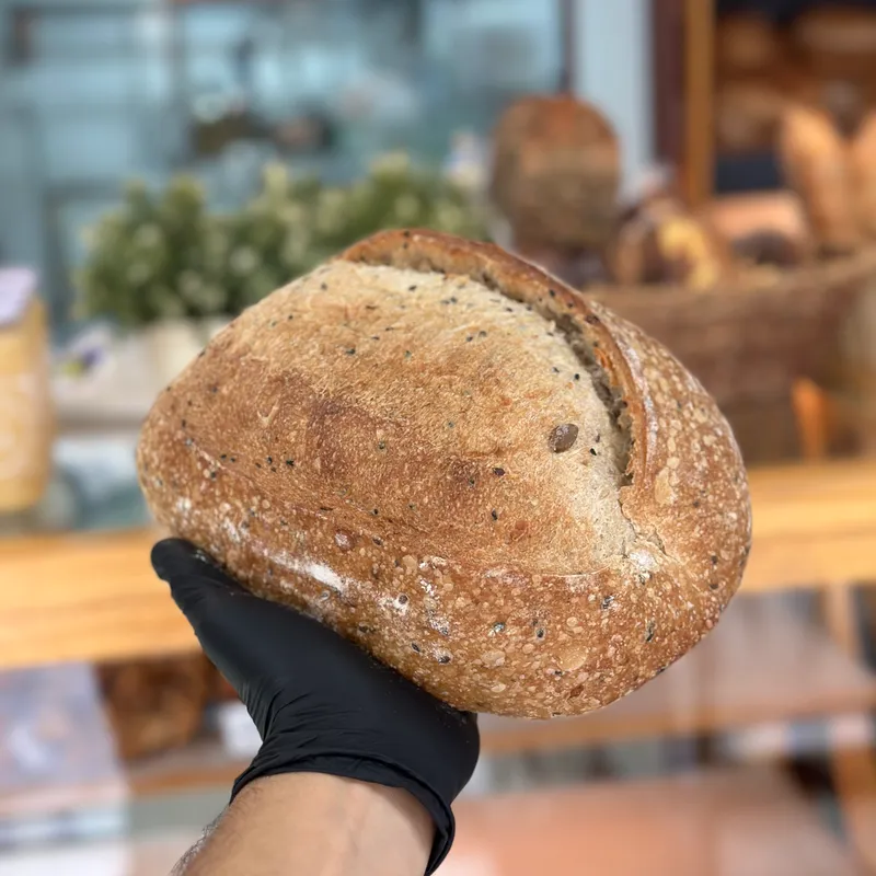 Pan Hogaza 5 Semillas (Masa Madre)