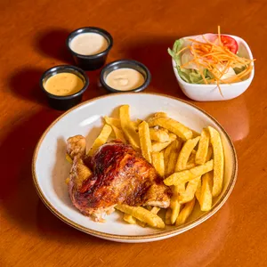 1/4 Pollo a la Leña