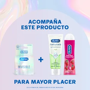Preservativo Durex Invisible X 3 Und