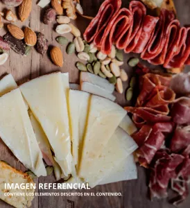 Tabla Festivalera Quesos y Charcutería