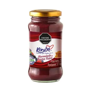 Mermelada konfyt frutos rojos x 250 grs