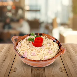 Espagueti a la Crema con Jamón (1 kg.)