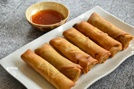 Combo spring rolls
