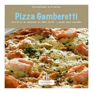 Pizza Gamberetti
