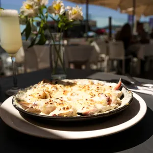 Mariscos a la Parmesana