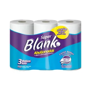 TOALLAS  SUPER BLANKO ABULLONADAS 150UNI