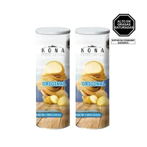 Pack 2 (Papas Kona Select Original 100 Gr)