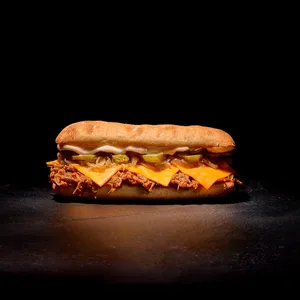 Combo Mechada Cheddar Pepinillo