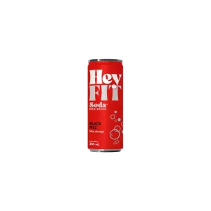 Bebida Hey Fit Black Fizz Lata x 355 ml