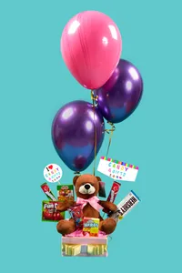 Teddy Candy Basket