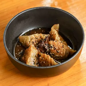 Gyosas Ebi Shitake trufadas